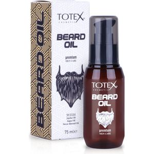 Totex - Baardolie - 75 ml - Jojoba-Olie - Arganolie - Amandelolie