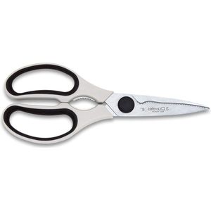 Schaar multifunctionele demonteerbare microvertand ergonomische notenkraker keukenaccessoires 20 cm - 8 inch roestvrij staal