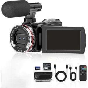 DailySupplies® Handycam - Videocamera - Vlog Camera voor Beginners