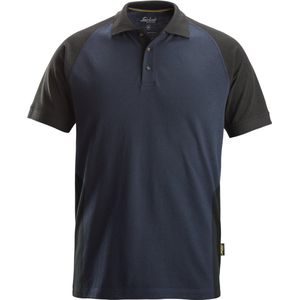 Snickers 2750 Tweekleurig Polo Shirt - Donker Blauw Zwart