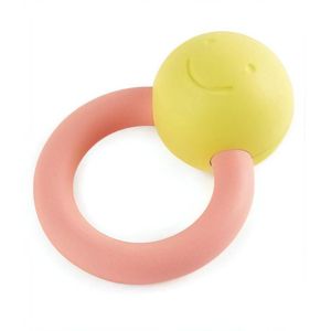 Hape Babyring Rammelaar 10 Cm Geel/roze