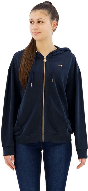 Ea7 Emporio Armani 6dtm08-tjzbz Sweatshirt Blauw L Vrouw