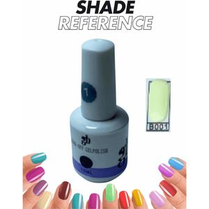 Gel Polish Soak Off - Gellak - #B001 15ml