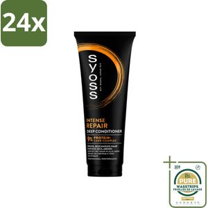 Syoss - Repair - Conditioner - Herstelt & Versterkt - 250 ml - Voordeelverpakking - 24 stuks - Conditioner droog haar - Conditioner beschadigd haar