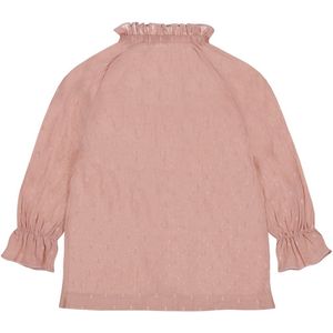 Dirkje meisjes Blouse Light mauve - 04 Girls little flower
