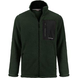 Life-Line - Miquel Fleece Vest Heren - Groen -  Outdoorvest - Wandelvest - Fleece Groen