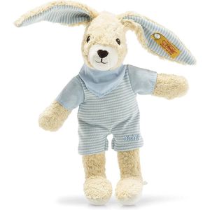 Steiff - Hoppel Konijn - Blauw - 20 cm - Knuffelkonijn