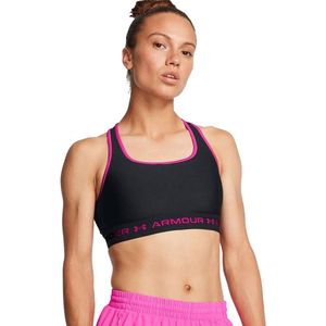 Under Armour - Crossback Mid Bra - Sport bh - Rood