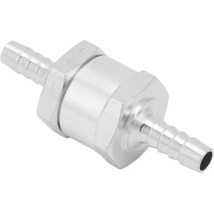JHubers Goods - Inline Check Valve voor Brandstof, Water, Gas - Aluminiumlegering (6mm)