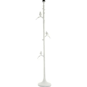 Light & Living Vloerlamp Branch - 165cm - Mat Wit - excl. kap