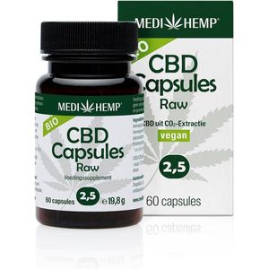 Medihemp CBD Capsules - 2,5% - 60 caps