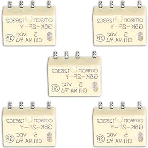 Signal Relay 5pcs DC 5V SMD G6K-2F-Y-5VDC for Omron Relay