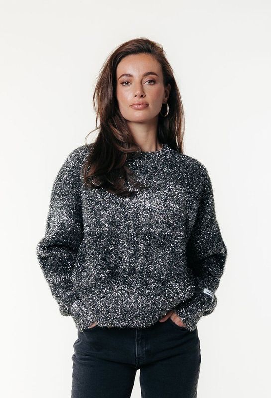 Colourful Rebel - Olivia Crewneck Knitted Sweater - Dames - Sweaters