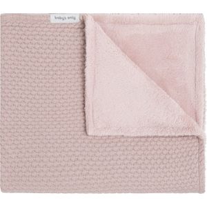 Baby's Only Gebreide ledikantdeken teddy - Baby deken Sky - Oud Roze