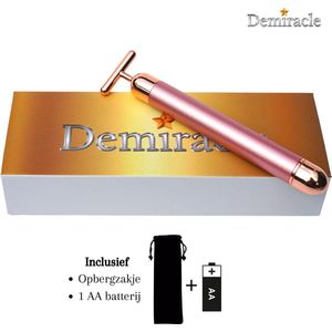 Demiracle® Rose Gold Beauty Bar – Gezichtsreiniging – Schoonheidsbehandeling – Gezichtsmassage – Gua Sha –  Jade Roller – Beauty – Relax – Massage – Cadeau