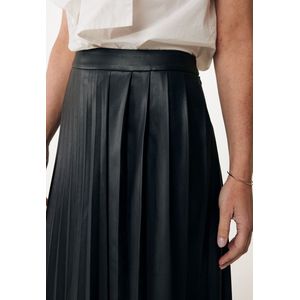 Mexx Rok Geplooid Imitatieleer Zwart Dames - Maat 42