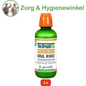 The Breath Co Mondwater | MILD MINT | Fles 500ML