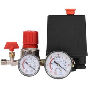 Pressostat Air Compressor 12 Bar Pressure Switch with Pressure Gauges