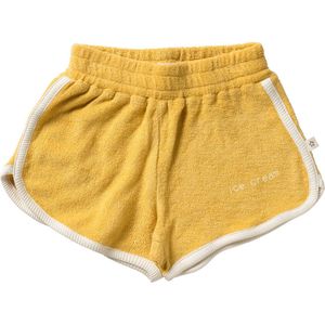 Terry Sport Shorts | Gele korte broek | Maat 80 t/m 140 | Your Wishes