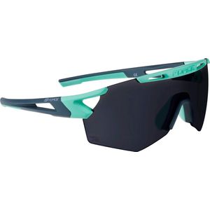 F ARCADE Matt Mint Blauw Polarized Sportbril met UV400 Bescherming en Flexibel TR90 Frame - Unisex & Universeel - Sportbril - Zonnebril voor Heren en Dames - Fietsaccessoires - Zwart