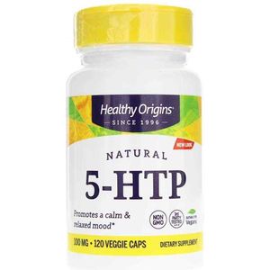 5-HTP, natuurlijk, 100 mg 120 Capsules - Healthy Origins