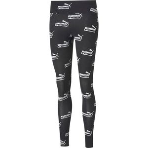 Puma Amplified All Over Print Legging Zwart S Vrouw