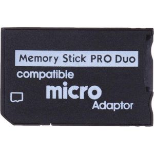 NEON MicroSD or microSDHC to Memory Stick PRO Duo adapter. Dual