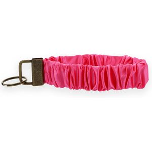 Lajetti Scrunchie Sleutelhanger Roze - Sleutelbos