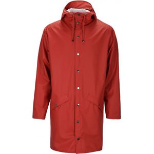 Rains - Long Jacket 1202 - Regenjas - Scarlet - Unisex