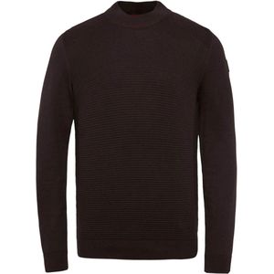 Vanguard - Trui Turtle Donkerbruin - Heren - Maat 3XL - Modern-fit