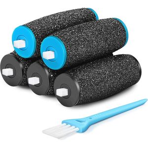 Reserverollen voor elektrische voetvijlen - 5/10/20 stuks - 2 soorten ruwheid - Puimsteen navulling
