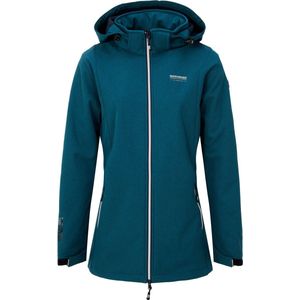 Nordberg Ronda - Softshell Outdoor Zomerjas Dames - Lagoon Melange - Maat M