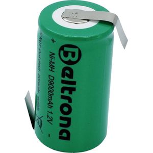 Beltrona D9000 Speciale Oplaadbare Batterij D (mono) Z-soldeerlip NiMH 1.2 V 9000 MAh