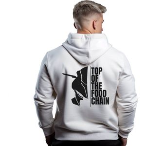 RIDE CODE - S1000RR Gen 4 Top of the Food Chain Hoodie Wit M