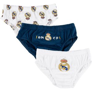 Jongens Ondergoedset Single Jersey 3 Stuks Real Madrid