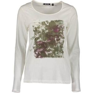 Blue Seven dames shirt off white+print - maat 44