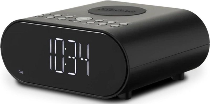 Wekkerradio ROBERTS Ortus Charge zwart