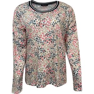 Pink Lady dames shirt - shirt dames LM - M108 - koraal print - maat XL