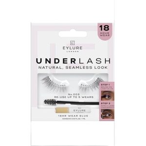 Eylure London Under-Lash wimpers NATURAL, Seemless look +Lijm