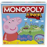 Hasbro Monopoly Junior - Peppa Pig | Leer tellen en plezier maken met Peppa en haar familie | Geschikt voor kinderen vanaf 5 jaar