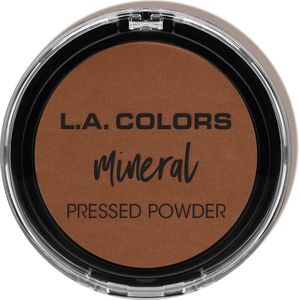 LA Colors - Mineral Pressed Powder Ebony - Gezichtspoeder Foundation