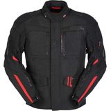 Furygan Explorer Black Red S - Maat - Jas