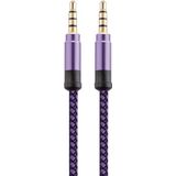 Jack Kabel 3.5 mm  - Male to Male - Universeel - Paars - 1,5 meter - Allteq