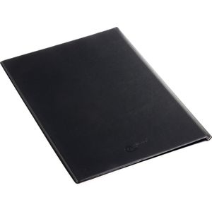 Rillstab Showmap A4 - met 10 tassen - buitenzijde transparant - showalbum - zwart - presentatiemap - waterdicht