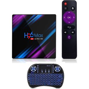 Bolture IPTV Set Top Box - Android TV Box - IPTV Ontvanger - Mediabox voor TV - Inclusief Toetsenbord en 2GB + 16GB SD Kaart