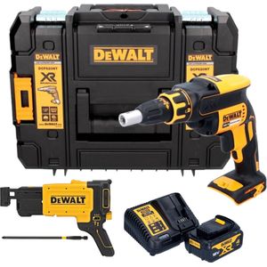 DeWalt DCF 620 M1T accu-droogbouwschroevendraaier 18 V 30 Nm borstelloos + 1x accu 4.0 Ah + lader + TSTAK