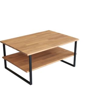 Emob - Salontafel - Bruin - 85x60x40 cm