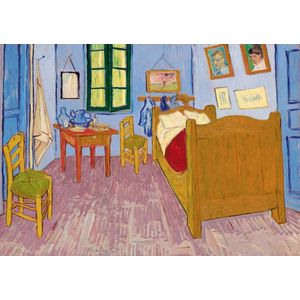 Vincent van Gogh - Slaapkamer In Arle - 1888 (1000 Stukje - Kunst Puzzel)