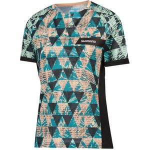 Woman's SAIKO Short Sleeve Jersey, Transparent Green