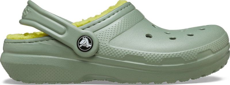 Crocs - Classic Lined - Klompen - Moss - Kinder